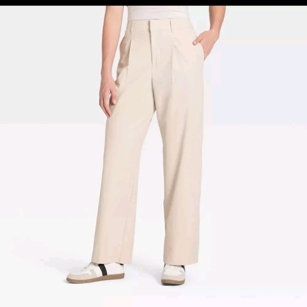 All in Motion Women's Woven High-Rise Trouser Pants